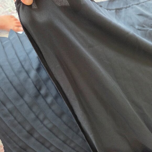 Nanette Lepore Pleated Black Maxi Dress. Size 4. NWT - Picture 8 of 10